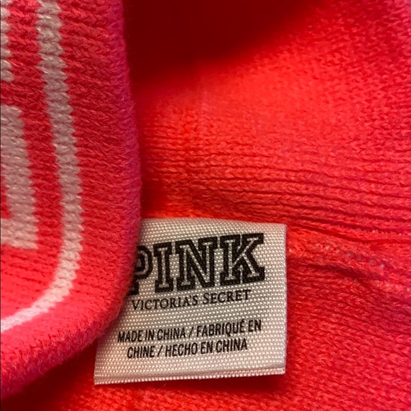 Rare VS Pink neon gloves and ear warmer headband - Picture 3 of 5